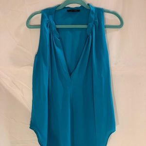 Olivaceous Sleeveless Blouse